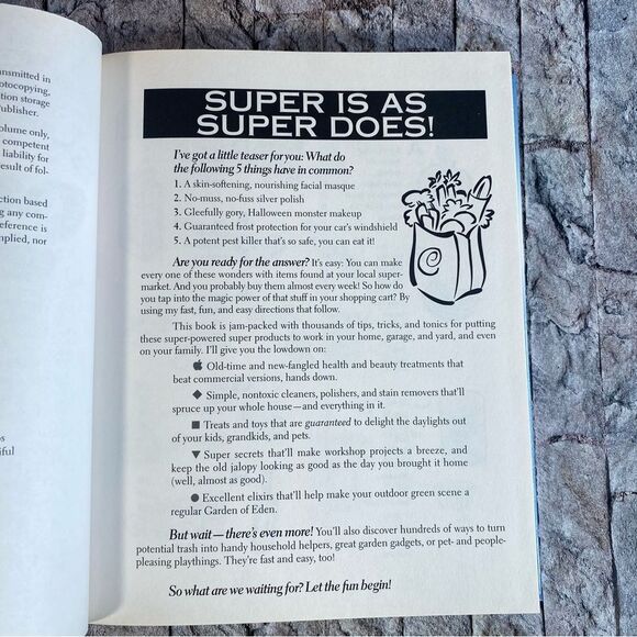 Jerry Baker's Supermarket Super Products! Hardcover  April 1 2005 Living Well - Picture 6 of 10